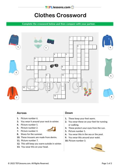 The Crossword Solver finds answers to classic crosswords and cryptic crossword puzzles. . Some trousers crossword